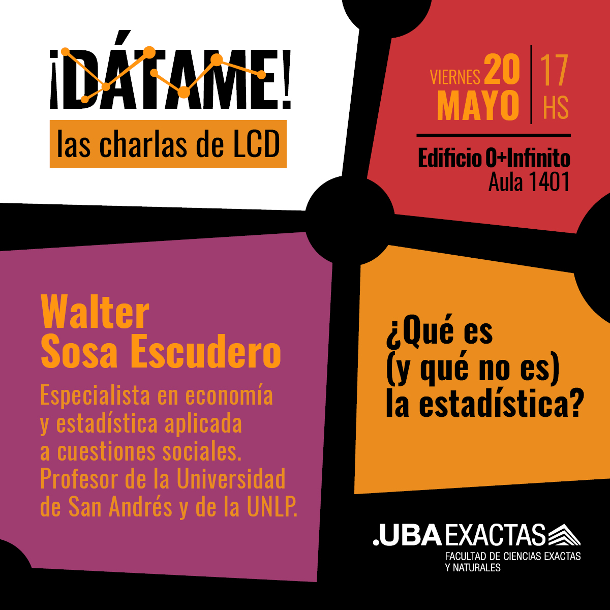 ¡Dátame! con Walter Sosa Escudero | Viernes 20-05